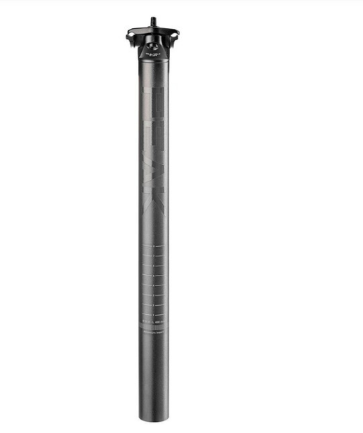 Deda Mud Peak Seatpost 400mm 31.6mm In Black MUDPK316