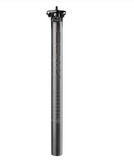 Deda Mud Peak Seatpost 400mm 31.6mm In Black MUDPK316