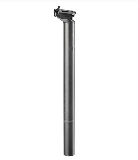 Deda Mud Peak Seatpost 400mm 31.6mm In Black MUDPK316