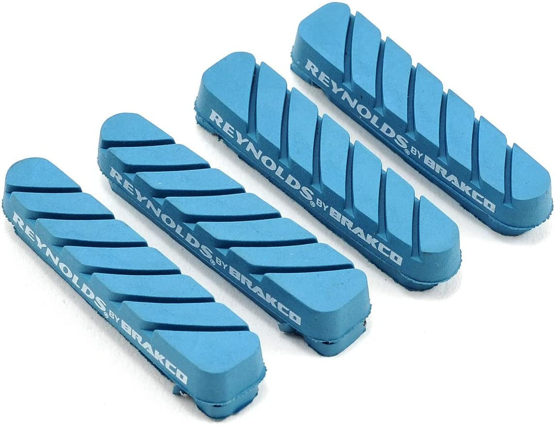 Reynolds Cryo Blue-Power Brake Pads For Shimano Carbon Front and Rear Wheels