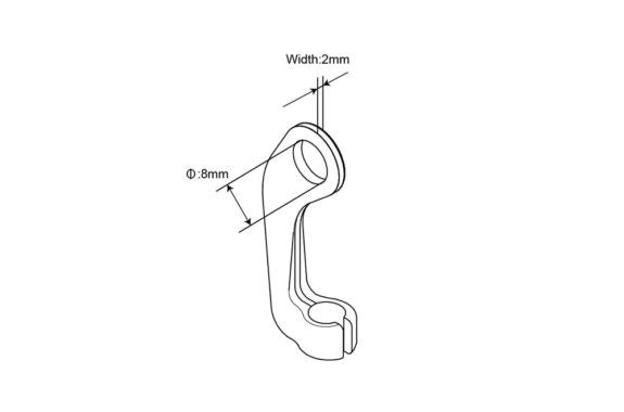 Dia Compe Housing End Cap 1266