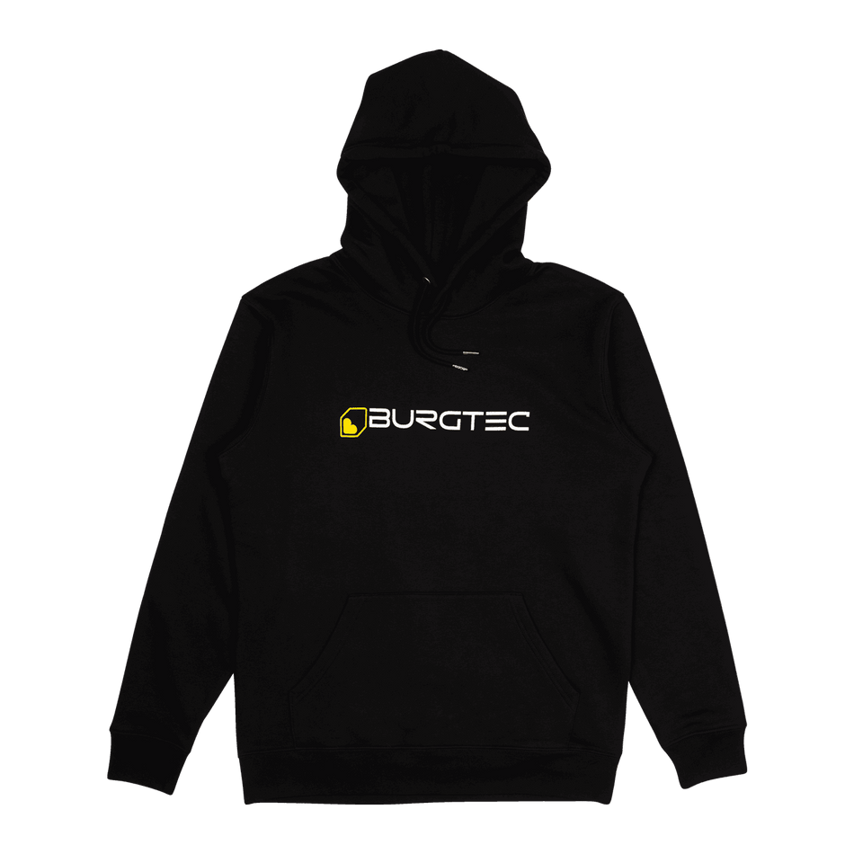 Burgtec Logo Unisex Hoodie In Black