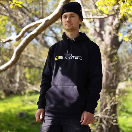 Burgtec Logo Unisex Hoodie In Black