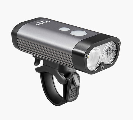 Ravemen PR1000 USB Rechargeable DuaLens Front Light with Remote in Grey/Black RRP £79.99