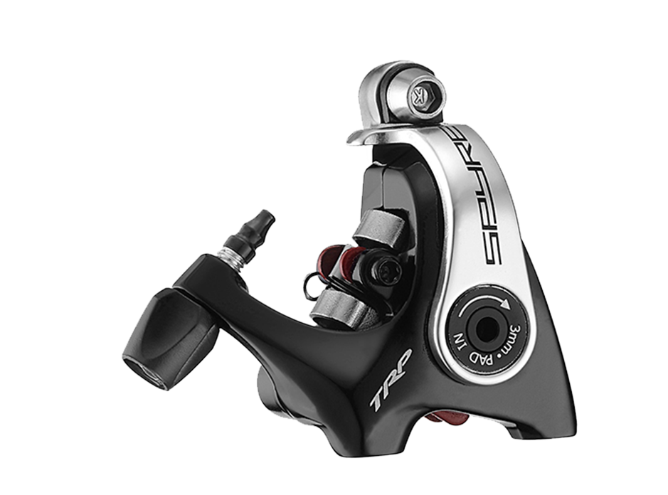 Tektro TRP Spyre Road Front Flat Mount Disc Brake CalLiper and 160mm Rotor