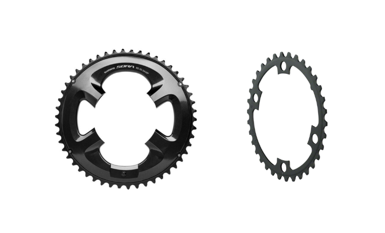 Shimano Sora FC-R3000 9-speed Double Replacement Chainring In Black 34T or 50T
