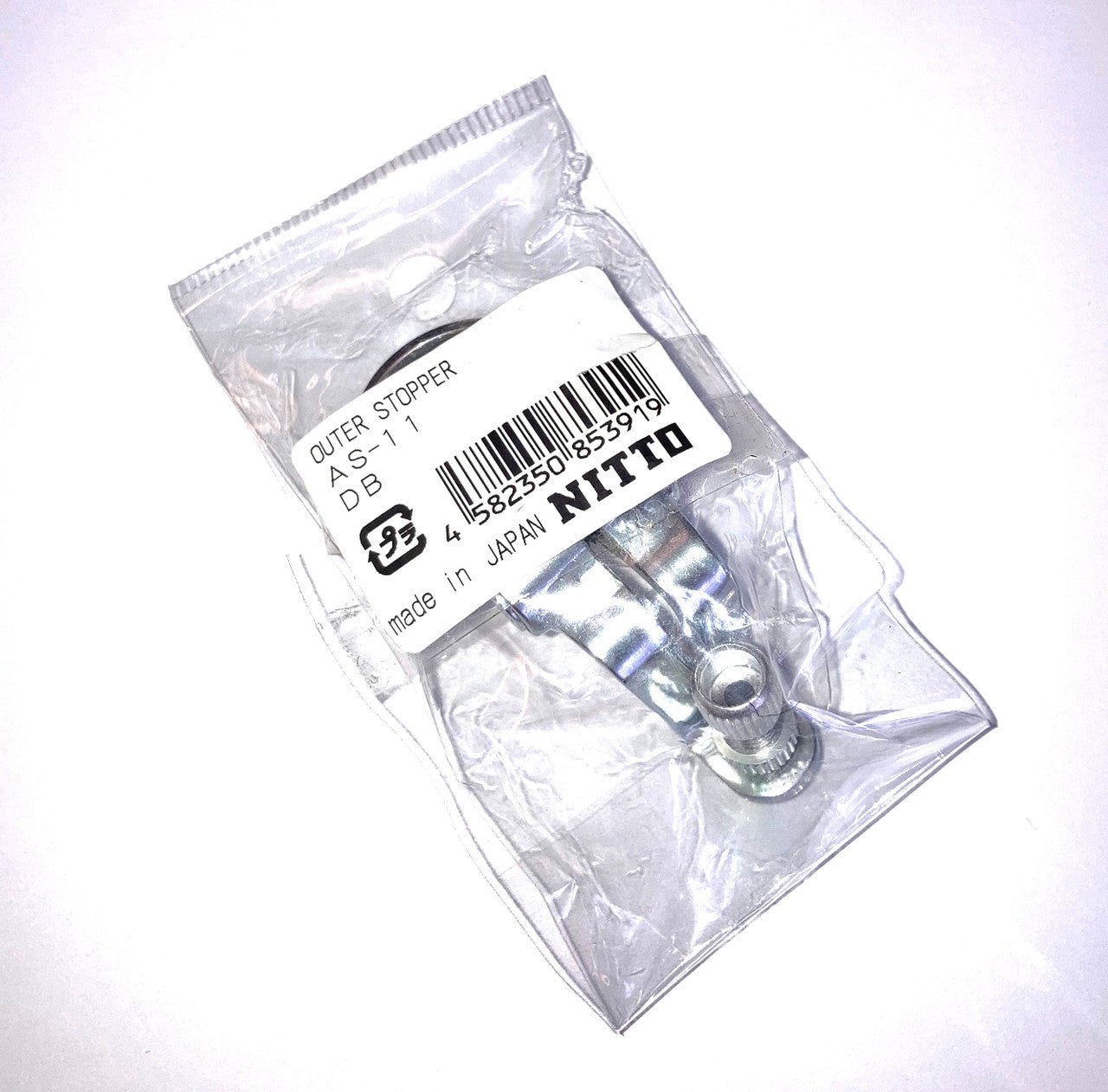 Nitto AS-11 Alloy Front Cable Hanger 1" Quill Stem | 22.2m Clamp | Silver