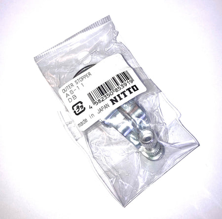 Nitto AS-11 Alloy Front Cable Hanger 1" Quill Stem | 22.2m Clamp | Silver