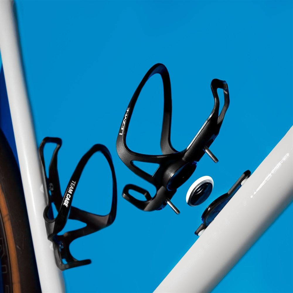 Lezyne Matrix AirTag Bottle Cage In Black