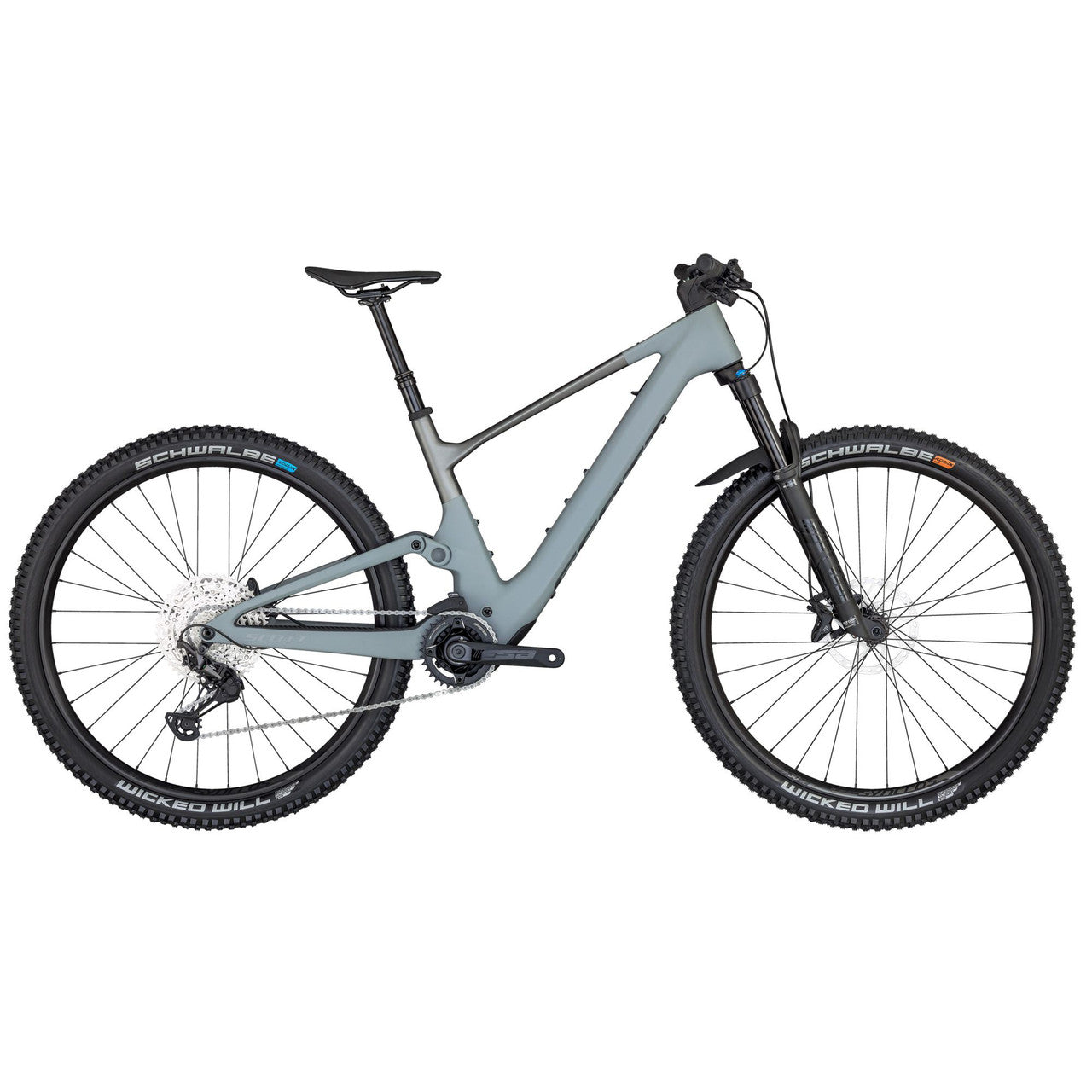 Scott Lumen eRIDE 910 Electric Full Suspension Electric Mountain Bike | Shark Grey