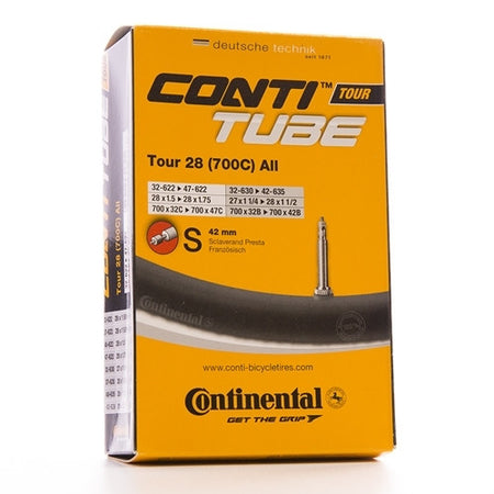 Continental Tour 28 Slim Inner Tube 700 x 28/37 42mm Presta Short Valve