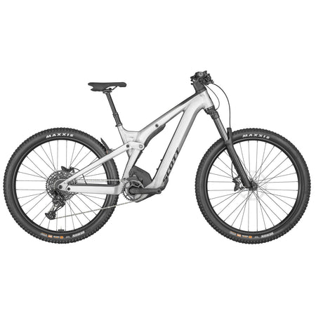 Scott Strike eRIDE 920 Evo Electric Full Suspension Mountain Bike | Raw Alloy