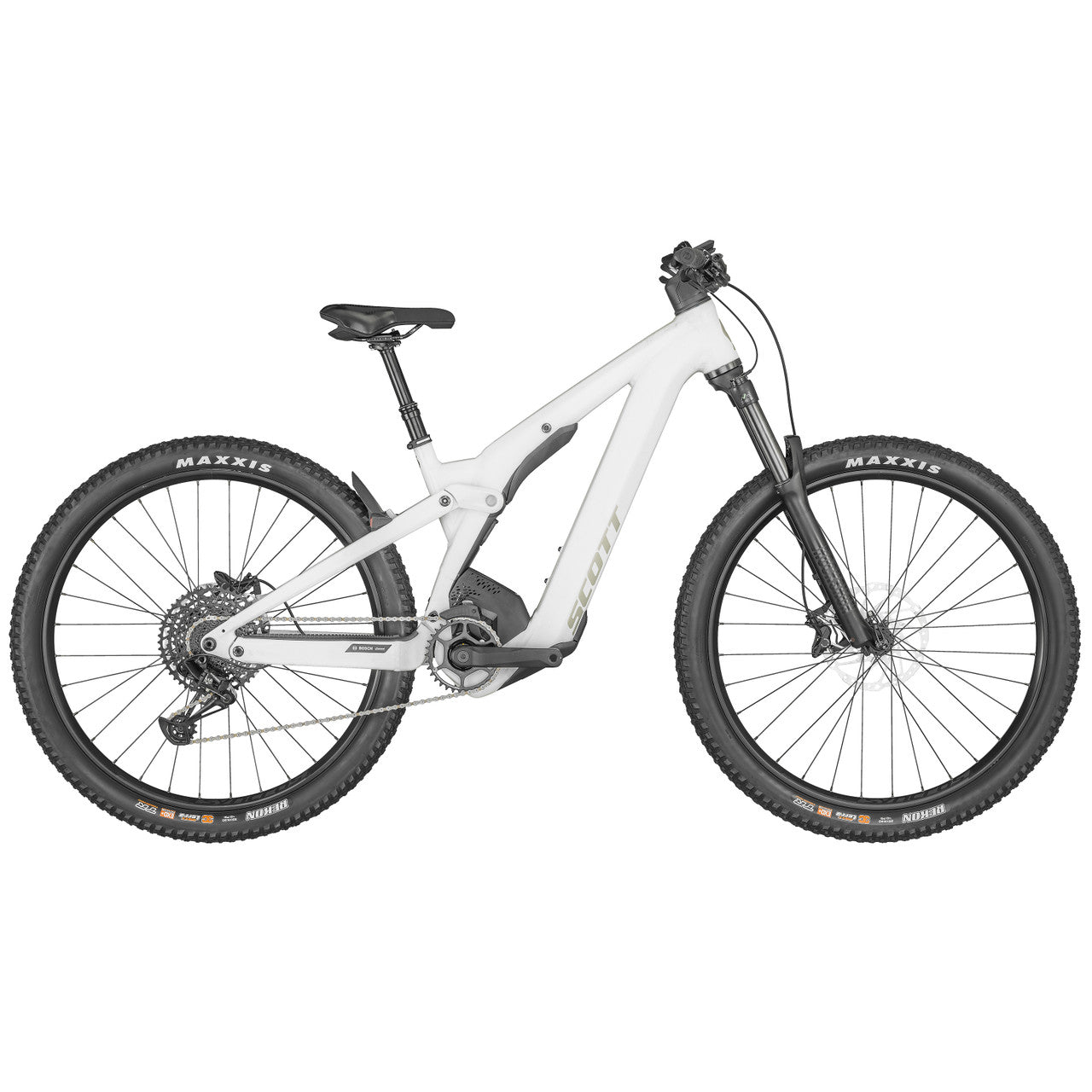 Scott Contessa Strike eRide 910 Evo Ladies Electric Full Suspension Mountain Bike | White