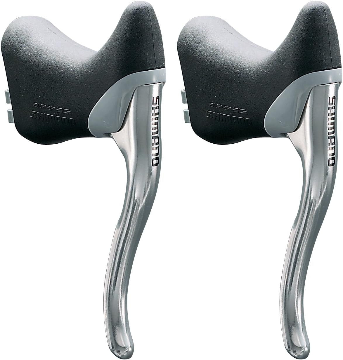 Shimano BL-R400 Brake Levers In Silver/Black