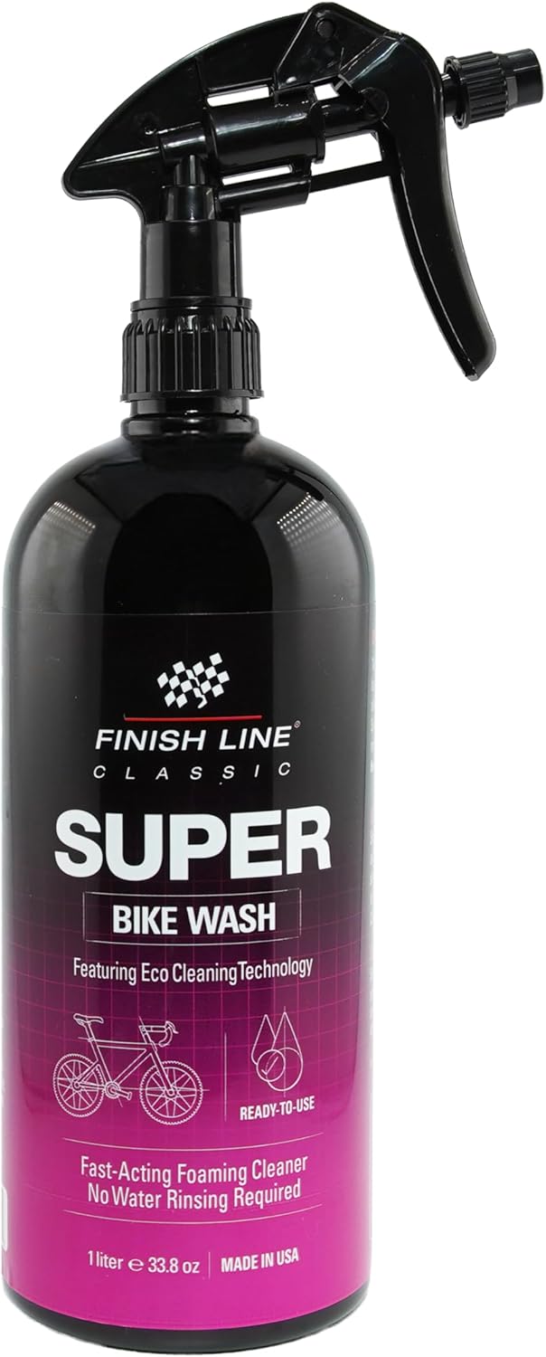 Finish Line Super No Rinse Bike Wash 1 Litre Bottle