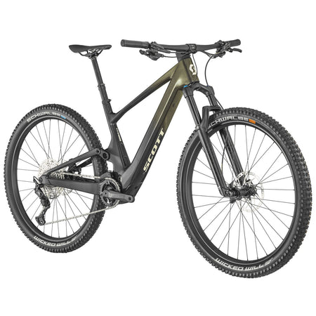 Scott Lumen eRIDE 910 Electric Full Suspension Electric Mountain Bike | Candy Yellow Flakes