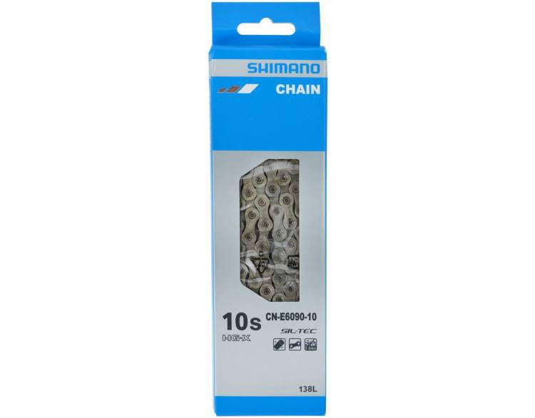 Shimano CN-E6090 10 Speed Rear / Front Single 138 Link SIL-TEC MTB E-Bike Chain