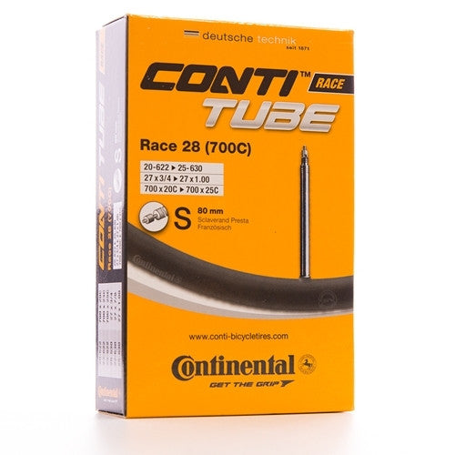 Continental Race 28 Inner Tube 700 x 18/25 All Presta Valve Lengths