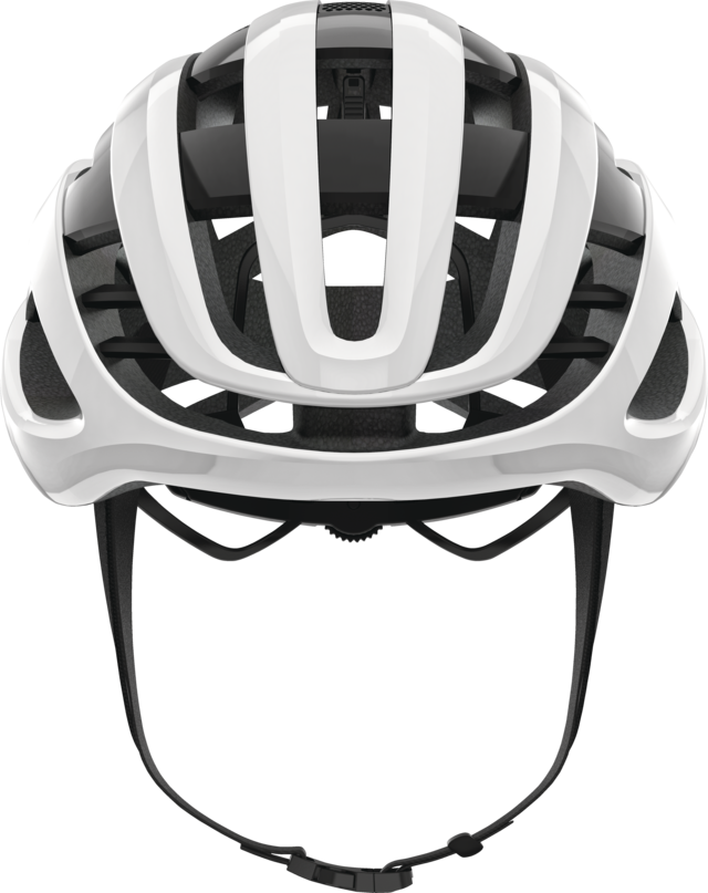 ABUS AirBreaker Road Elite Bicycle Helmet | Polar White