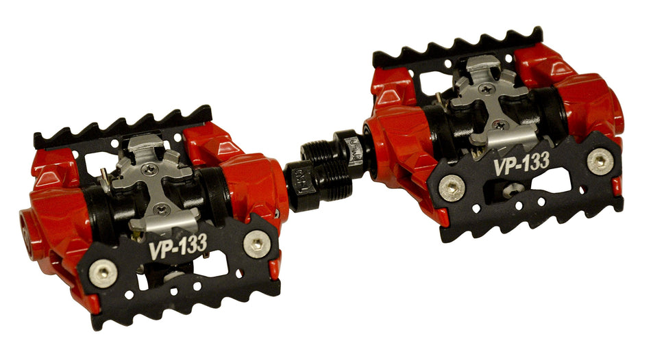 VP Components 133 Retro BMX Pedals In Red