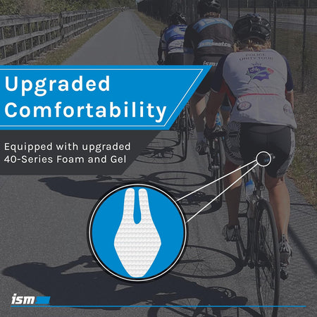 ISM PR 2.0 Road| Tri | Hybrid | MTB 40 Series Foam / Gel Bicycle Saddle