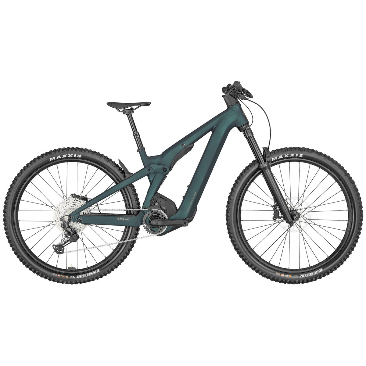 Scott Contessa Patron eRide 910 Ladies Electric Full Suspension Mountain Bike | Rainforest Green