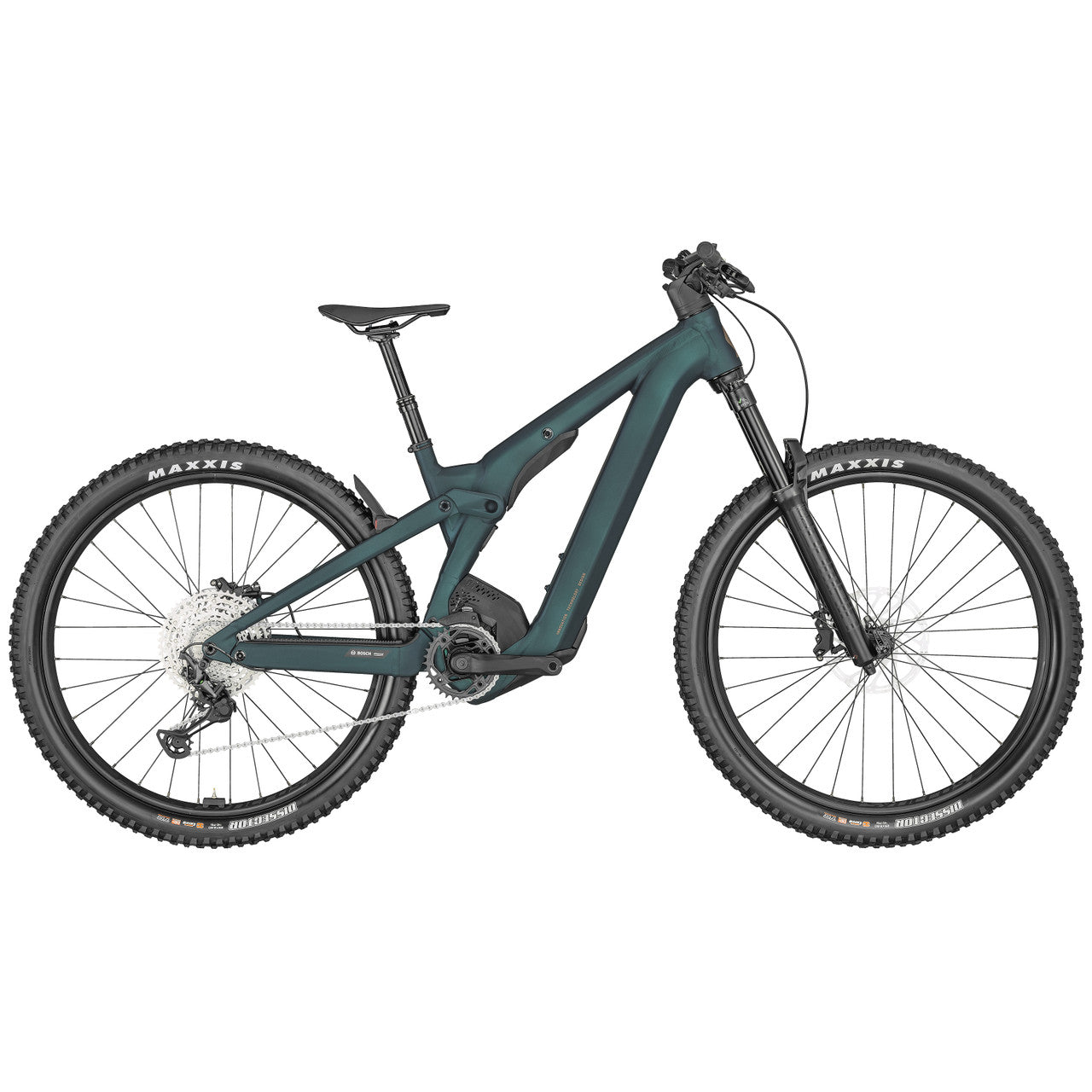 Scott Contessa Patron eRide 910 Ladies Electric Full Suspension Mountain Bike | Rainforest Green
