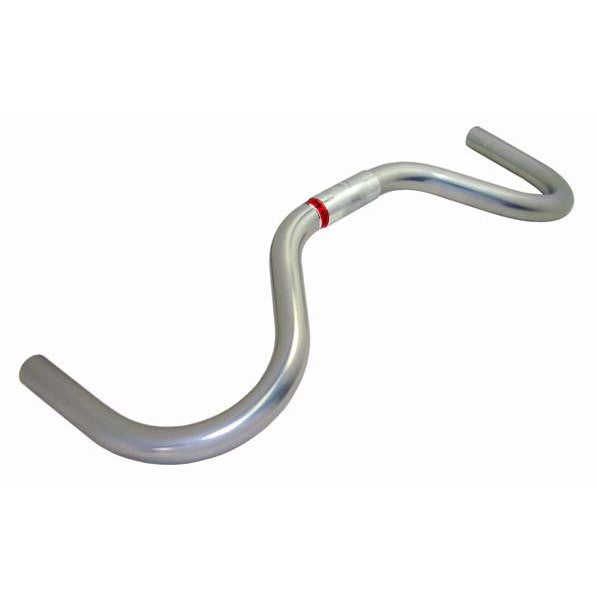 Nitto RM-016 Moustache Handlebars |2 5.4mm Clamp | 515mm Wide | Silver