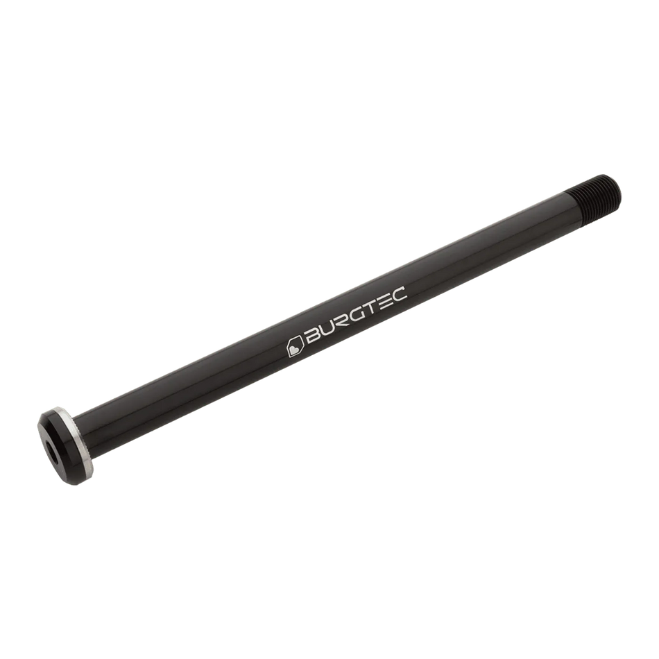 Burgtec Santa Cruz 173.7mm Rear Axle w/o Hanger Bolt In Burgtec Black