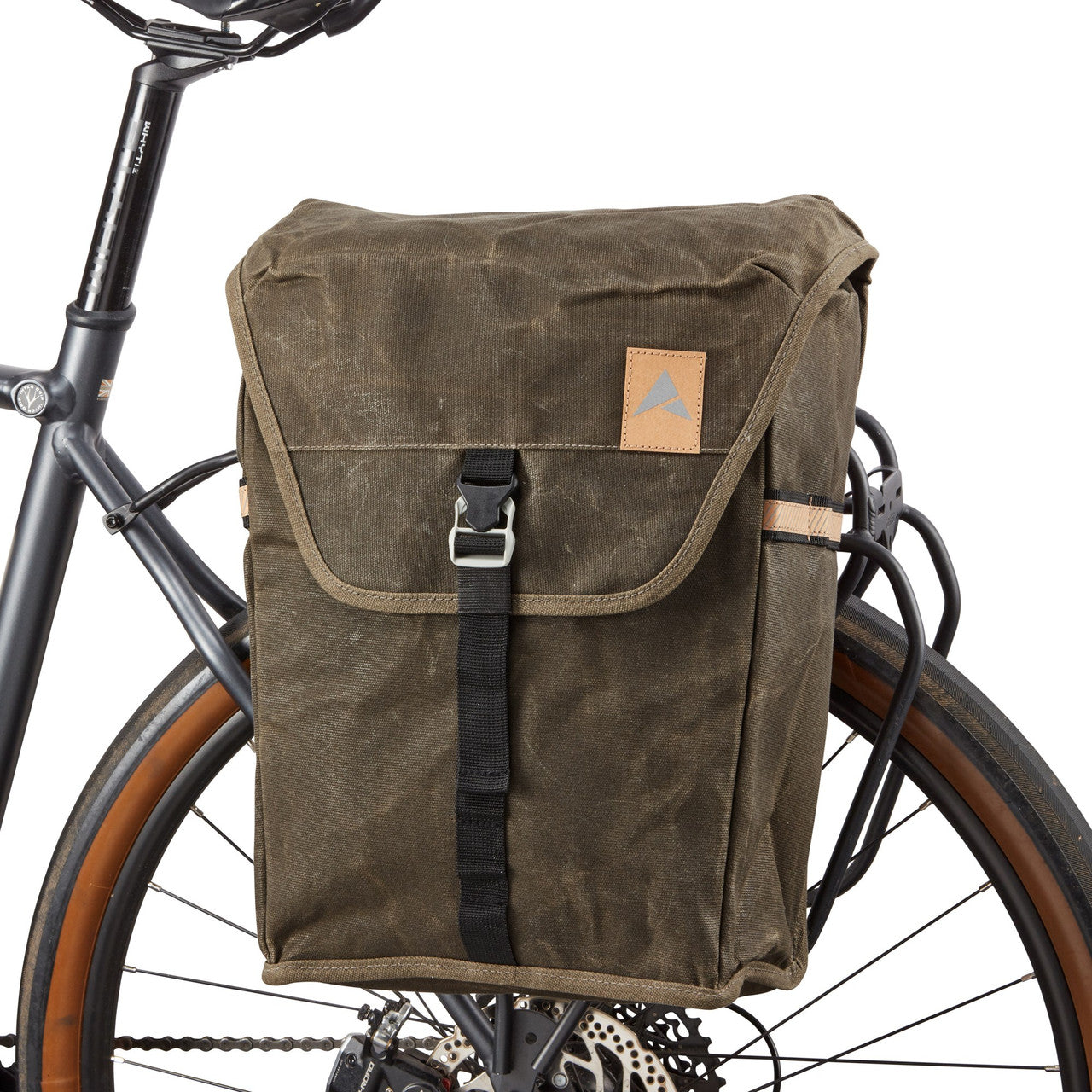 Altura Heritage Cycling Pannier Bags | 40L | Pair | Olive