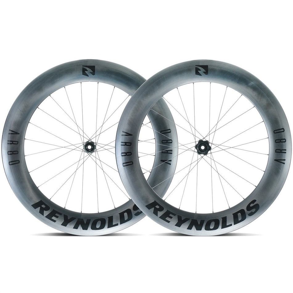 Reynolds AR80DB Aero Carbon Wheelset 700C Front and Rear Disc