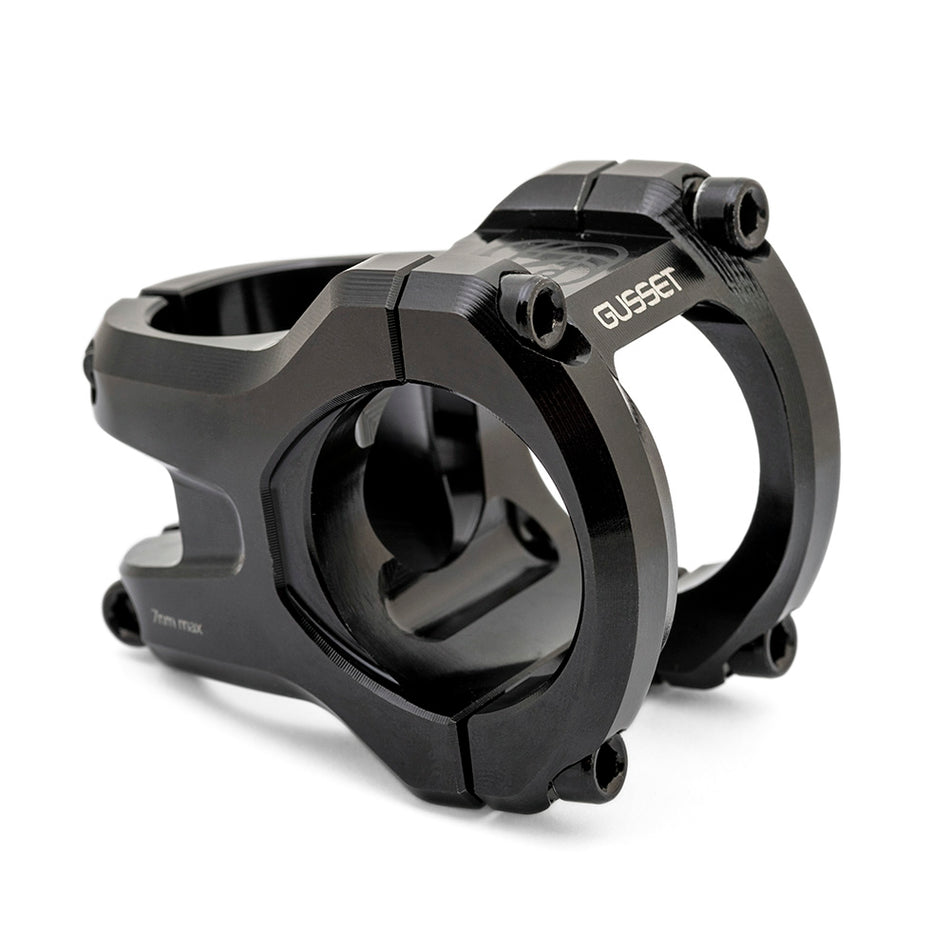 Gusset TS MTB Stem | 35mm Clamp | Black