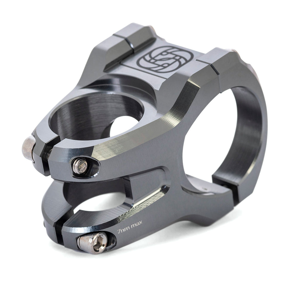 Gusset TS MTB Stem | 35mm Clamp | Grey