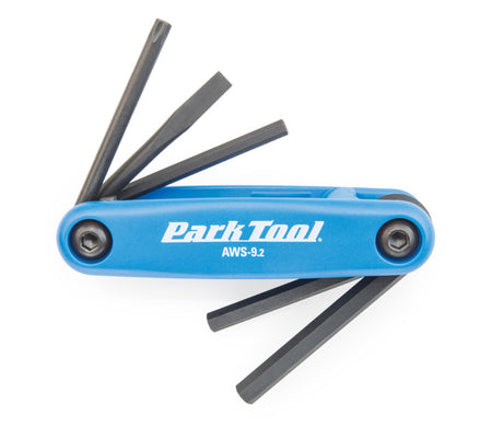 Park Tool AWS-9.2 Fold-Up Hex Wrench and Screwdriver Set
