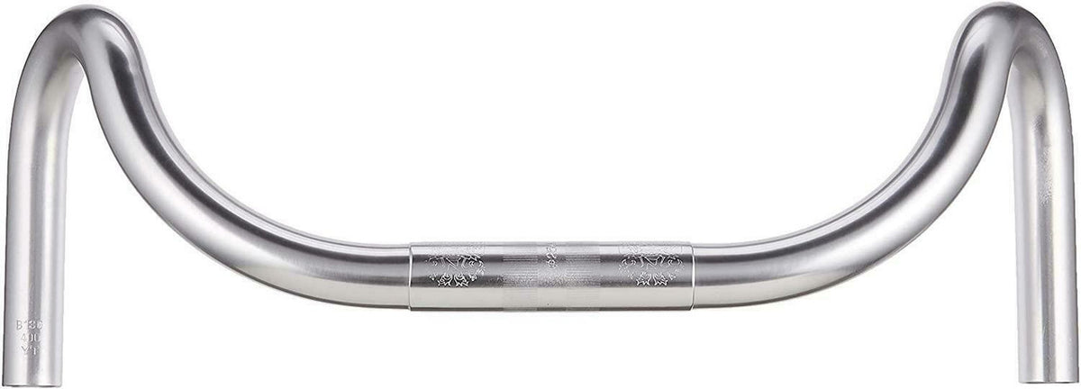 Nitto B130AA Drop Road Touring Handlebars | 25.4mm Clamp | 400mm Wide | Silver