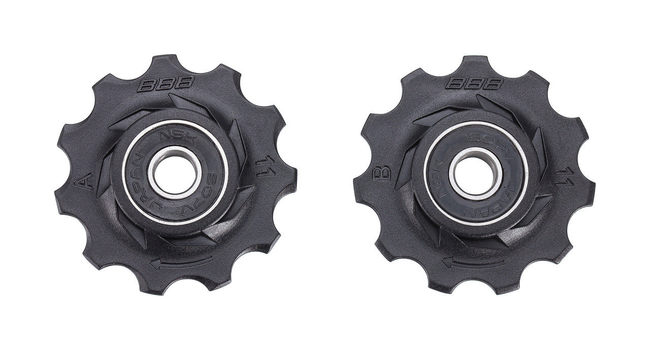 BBB RollerBoys BDP-02 11T Jockey Wheels 9/10/11 Speed Shimano / Campagnolo / Sram