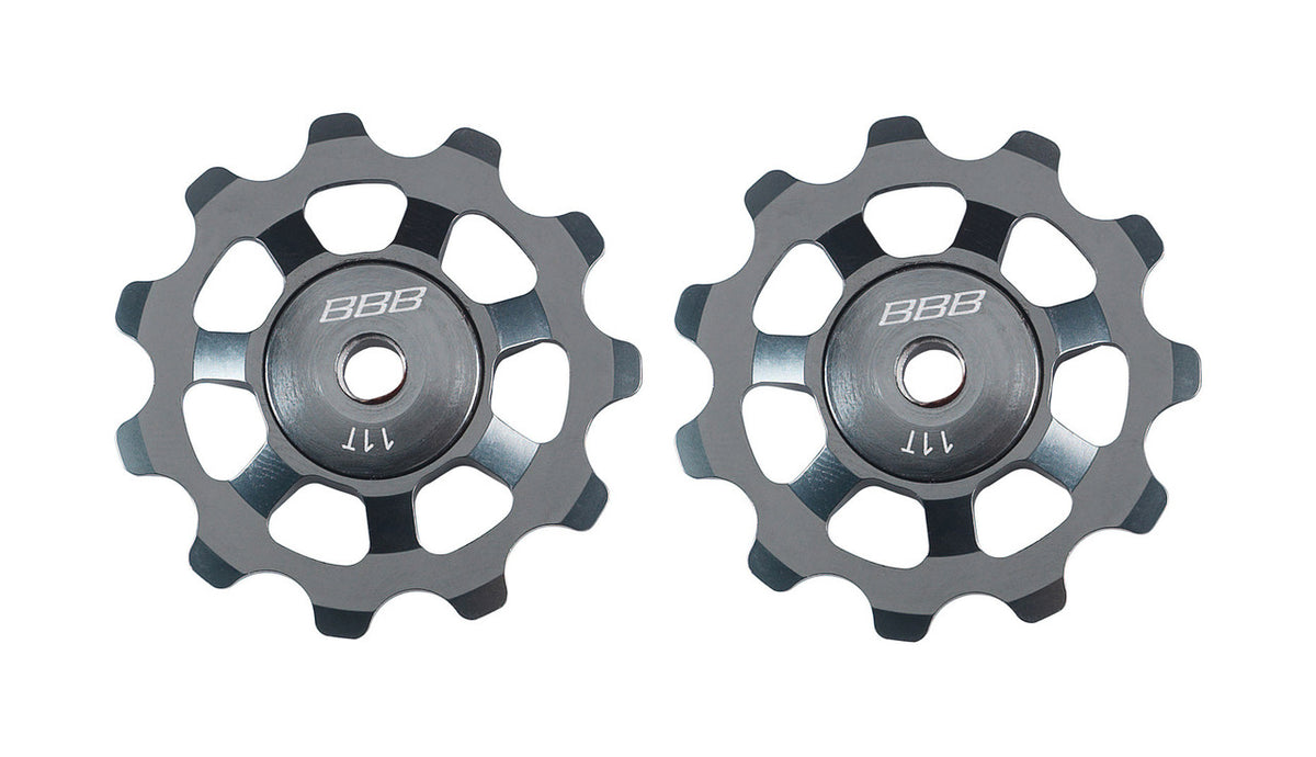 BBB AluBoys BDP-21 11T Jockey Wheels 9/10/11 Speed For Shimano / Campagnolo / Sram