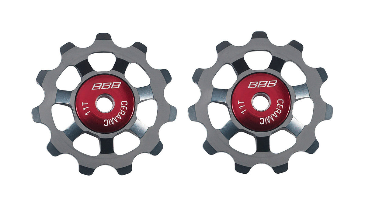 BBB AluBoys BDP-22 Ceramic 11T Jockey Wheels 9/10/11 Speed Shimano / Campagnolo / Sram