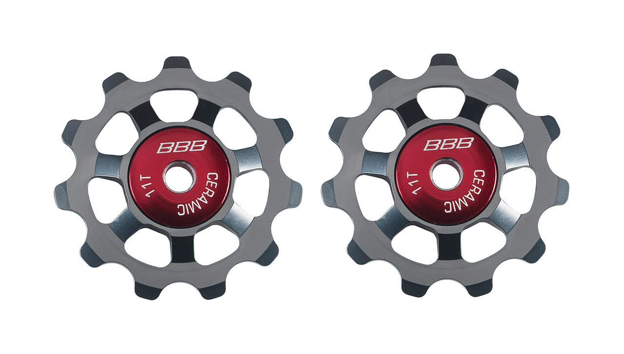 BBB AluBoys BDP-22 Ceramic 11T Jockey Wheels 9/10/11 Speed Shimano / Campagnolo / Sram