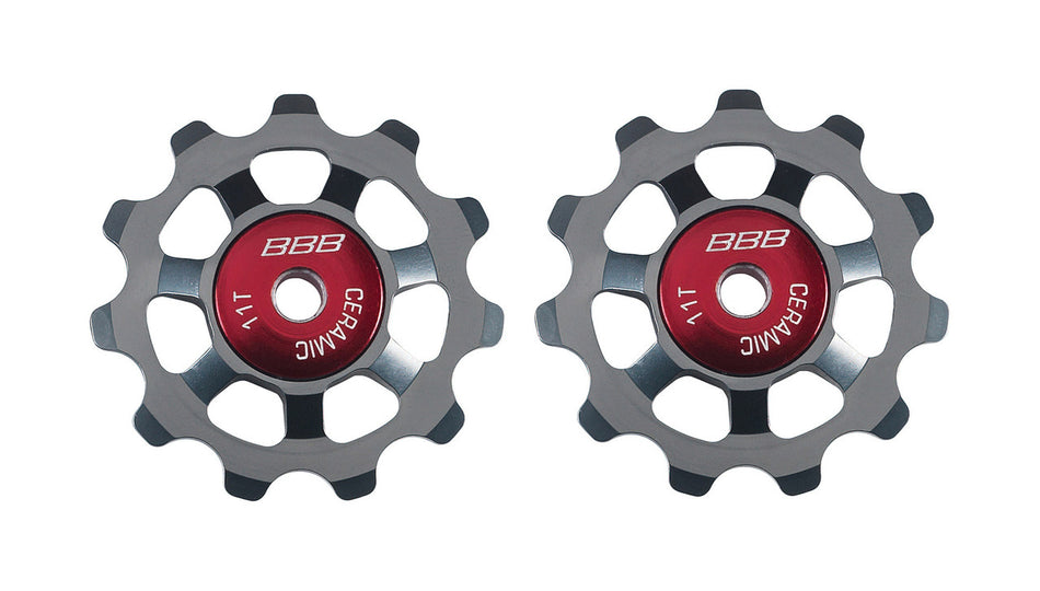 BBB AluBoys BDP-22 Ceramic 11T Jockey Wheels 9/10/11 Speed Shimano / Campagnolo / Sram