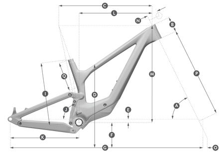 Scott Ransom 900 RC HMX Full Suspension Mountain Bike Frameset - Mistyade Green
