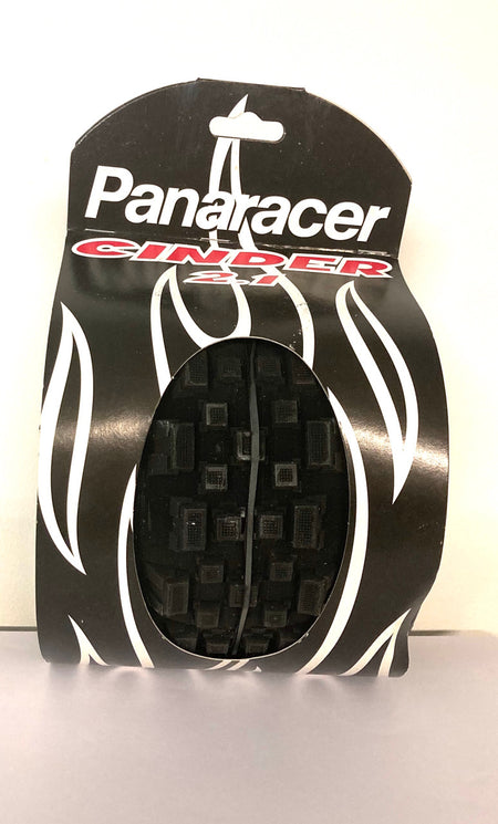 Panaracer Cinder Retro MTB Off Road Folding Tyre 26 x 2.10 In Black Tube Only