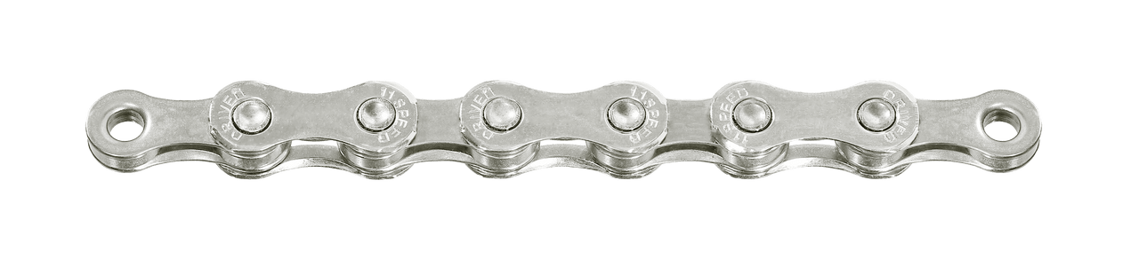 SunRace 11 Speed 116Link 1/2" x 11/128" Bicycle Chain in Silver