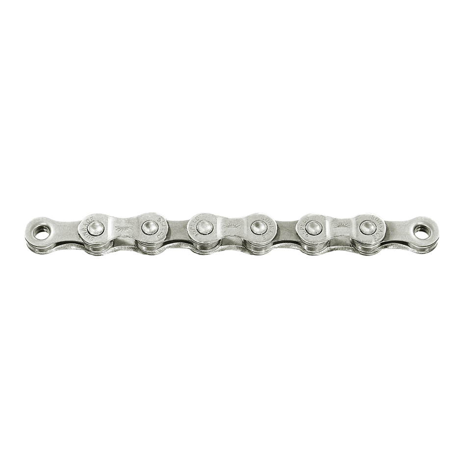 SunRace 9 Speed 116Link 1/2" x 11/128" Bicycle Chain in Silver
