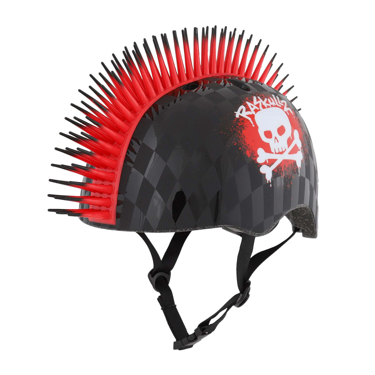 C-PREME RASKULLZ Childrens Helmet 5+ Years Skull Hawk Red Style Size 50-54cm