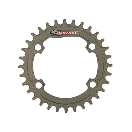 Renthal 1XR 4-Arm 8-12 Speed 96BCD CNC 7075 Ultralite Chainring | Sram 12 Speed Compatible