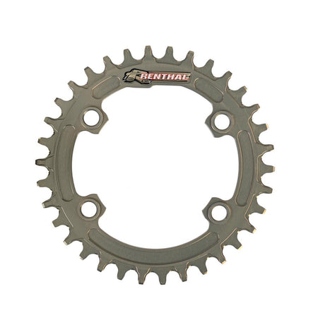 Renthal 1XR 4-Arm 8-12 Speed 96BCD CNC 7075 Ultralite Chainring | Sram 12 Speed Compatible