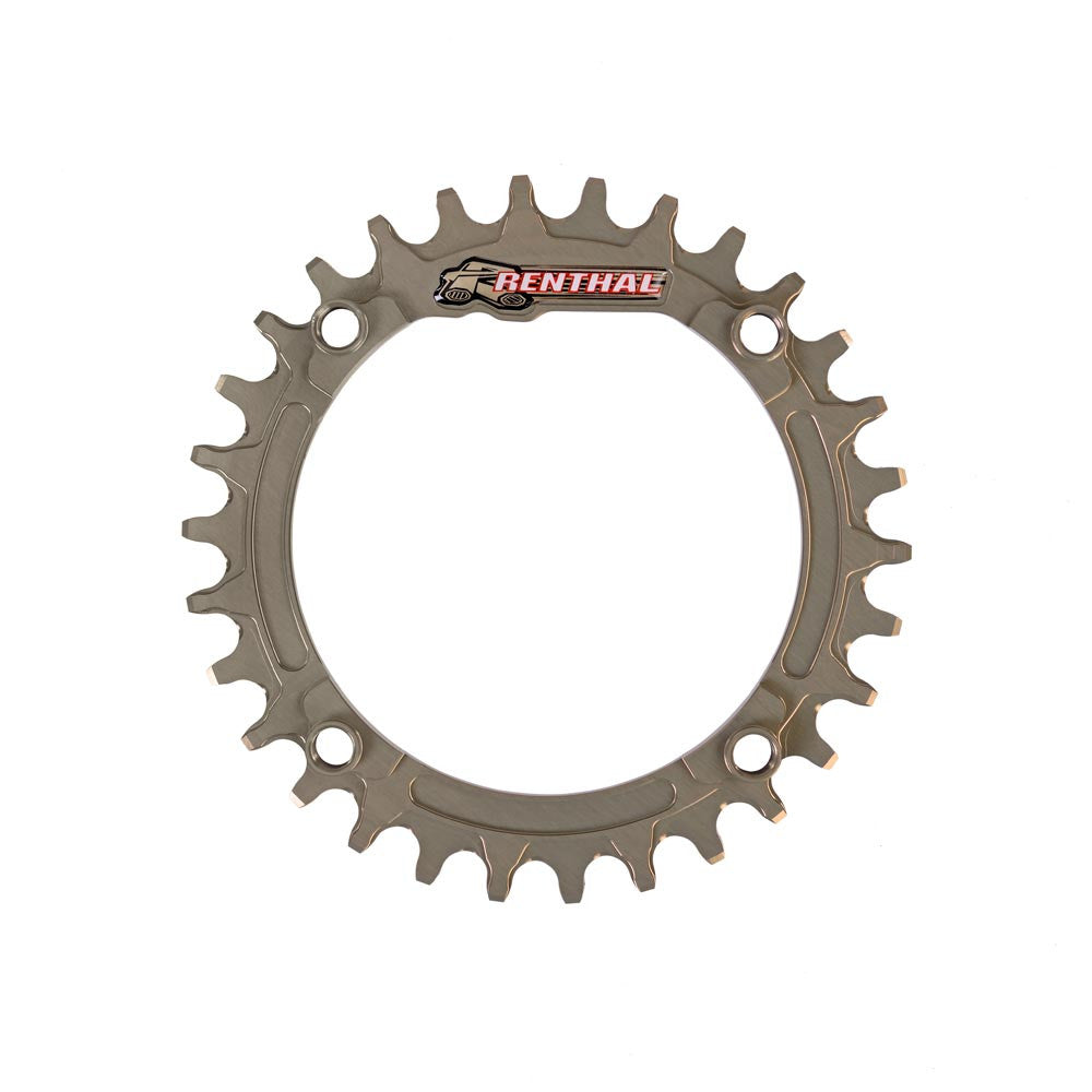 Renthal 1XR 4-Arm 9-12 Speed 104BCD CNC 7075 Ultralite Chainring | Sram 12 Speed Compatible