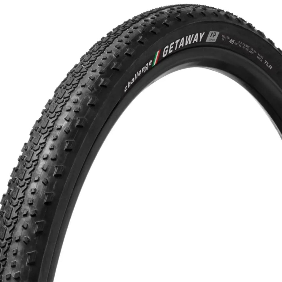 Challenge Getaway XP Tubeless Ready Gravel Tyre in Black