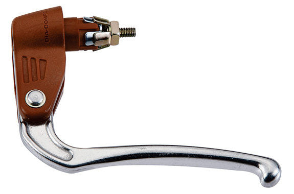Dia-Compe 188 ID16 Brake Levers In Silver/Brown